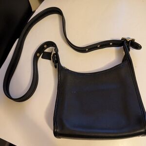 Vintage Coach 9997 Legacy Black Genuine Leather Crossbody Bag